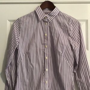 Banana Republic Striped Button Down Shirt